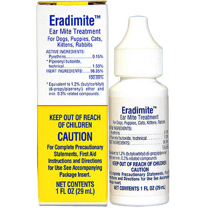 Otc ear mite treatment hotsell for cats