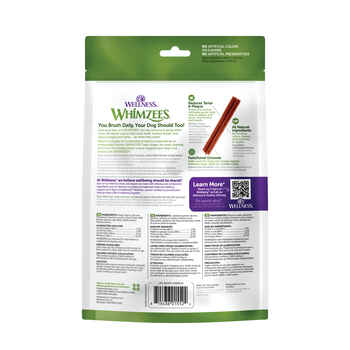 Whimzees by Wellness Stix Natural Grain Free Dental Chews for Dogs - Extra Small Breed - 56 count