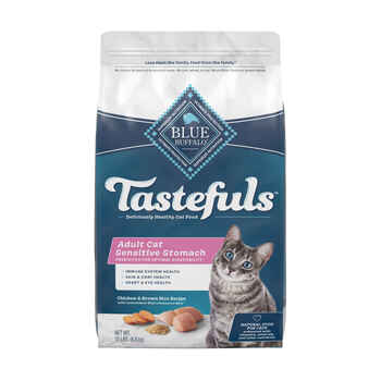 Blue Buffalo™ Tastefuls™ Adult Cat Sensitive Stomach Chicken & Brown Rice Recipe Cat Food 15 lb bag product detail number 1.0
