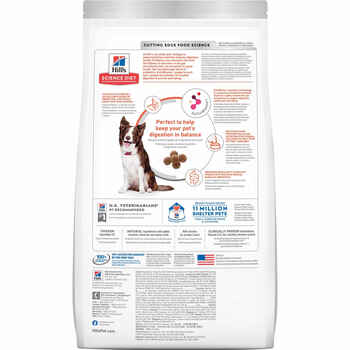Hill's Science Diet Adult Perfect Digestion Chicken, Barley & Whole Oats Dry Dog Food - 12 lb Bag