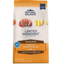 Natural Balance® Limited Ingredient Reserve Grain Free Duck & Potato Puppy Recipe Dry Dog Food-product-tile