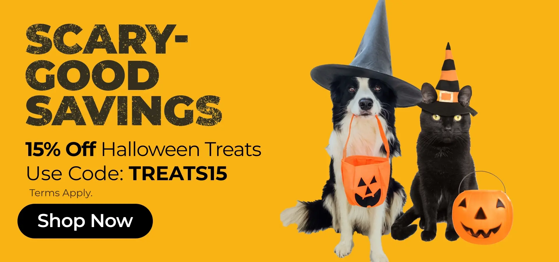 Save 15% Off Halloween Treats