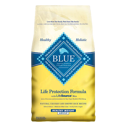 Blue Buffalo Healthy Weight Chicken & Brown Rice Adult Dog Food