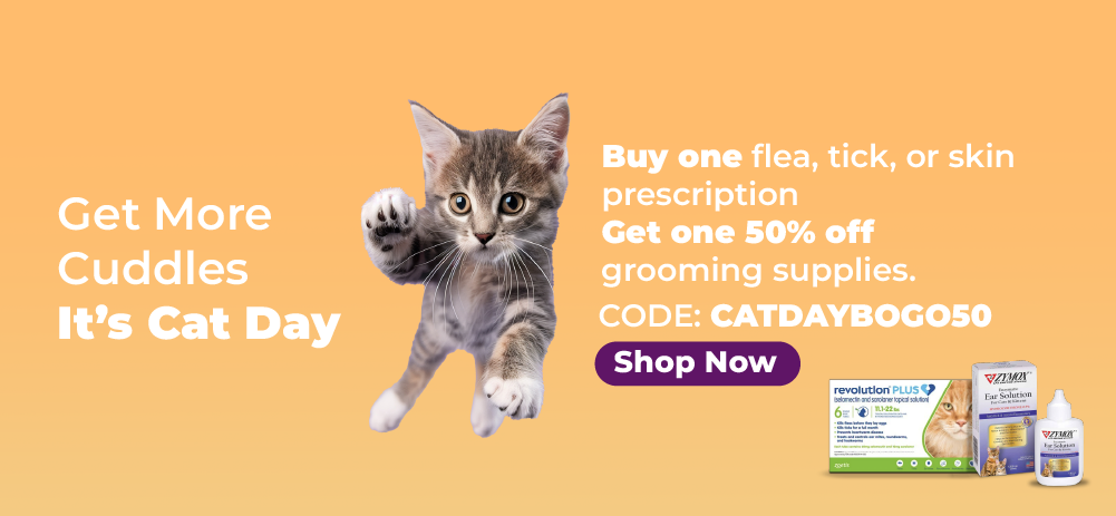 Buy 1 get 1 grooming or ear item 50% off