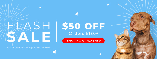 Save $50 OFF on orders $150+ with code FLASH50