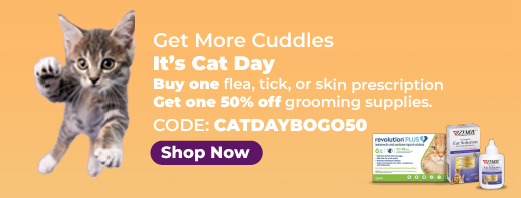 Buy 1 get 1 grooming or ear item 50% off