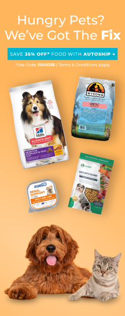 Save 35% on Pet Food with Autoship